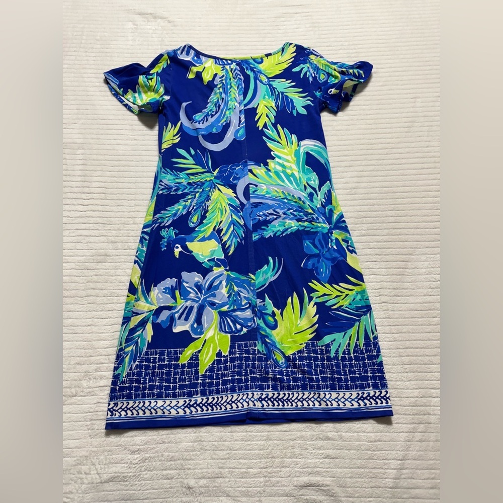 Lilly Pulitzer Tropical Blue and Green Coverup - Picture 10 of 10
